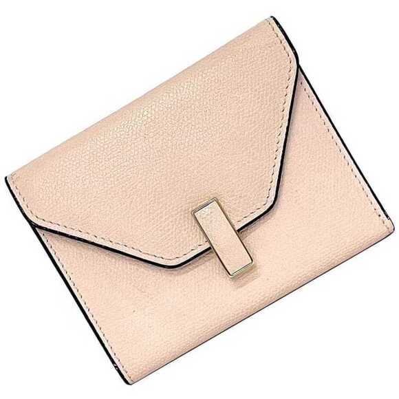 VALEXTRA Pink Leather Wallet - Picture 1 of 10